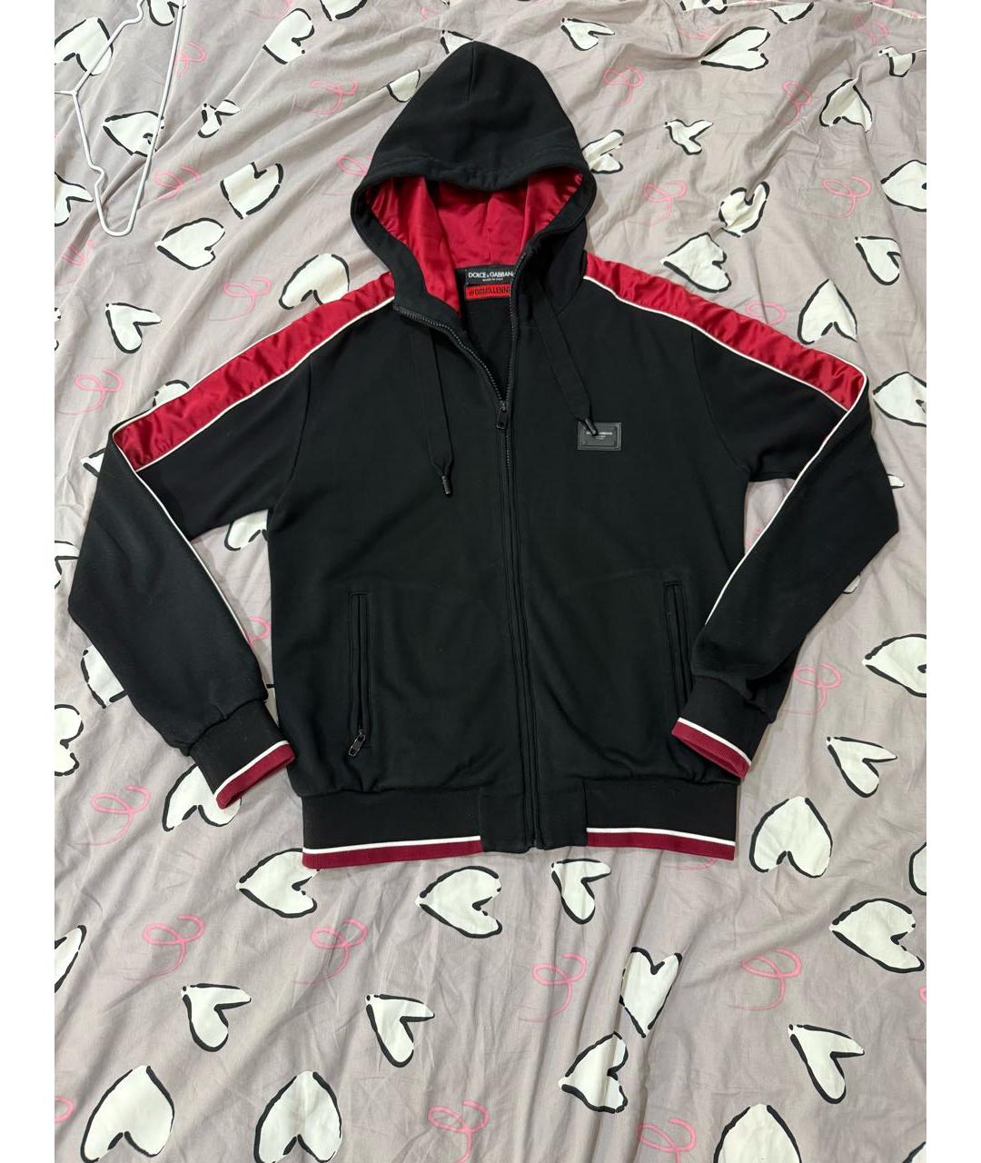 DOLCE&GABBANA Черный спортивный костюм, фото 3