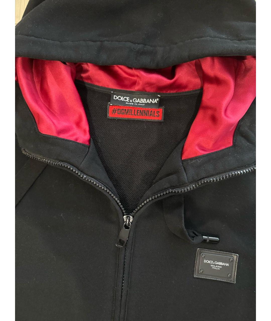 DOLCE&GABBANA Черный спортивный костюм, фото 4
