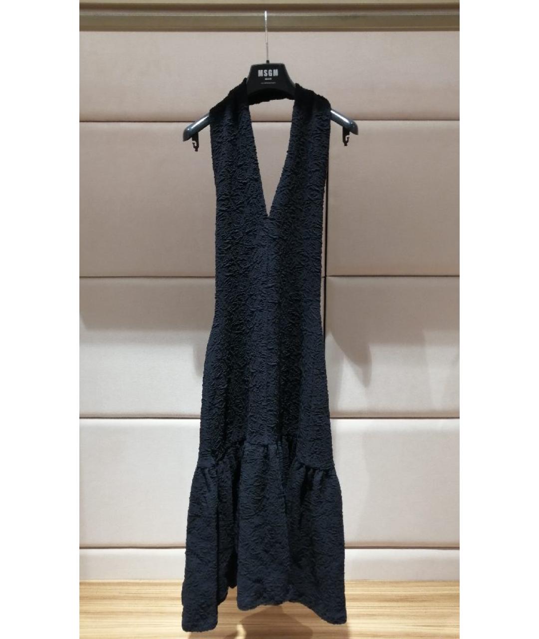 MSGM Черное повседневное платье, фото 3