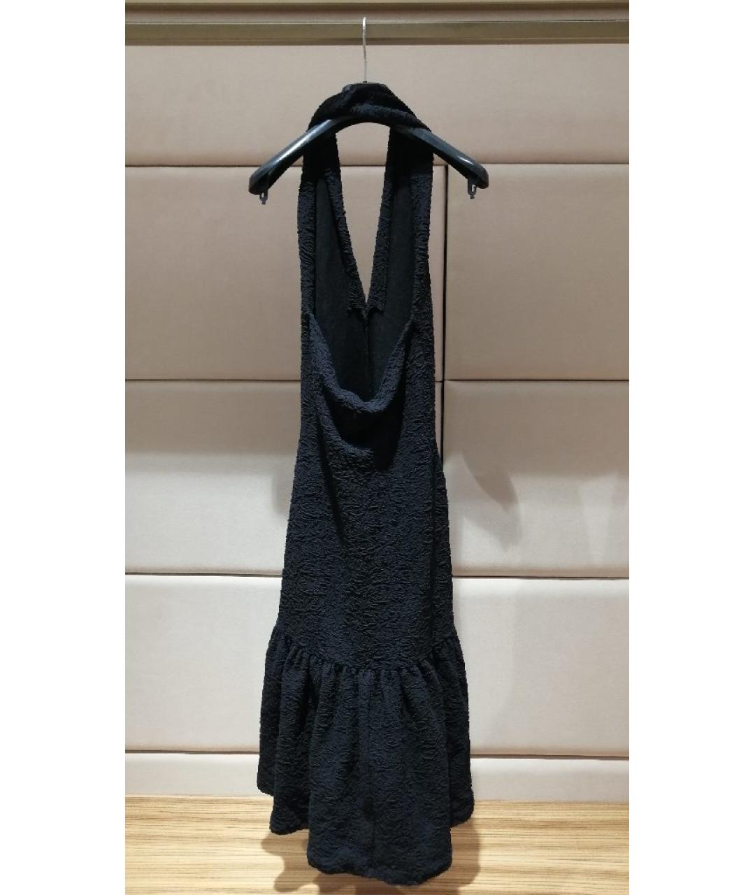 MSGM Черное повседневное платье, фото 2