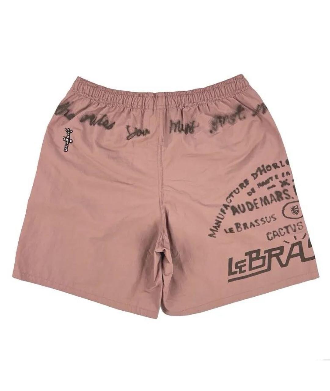 CACTUS JACK BY TRAVIS SCOTT Коралловые синтетические шорты, фото 2