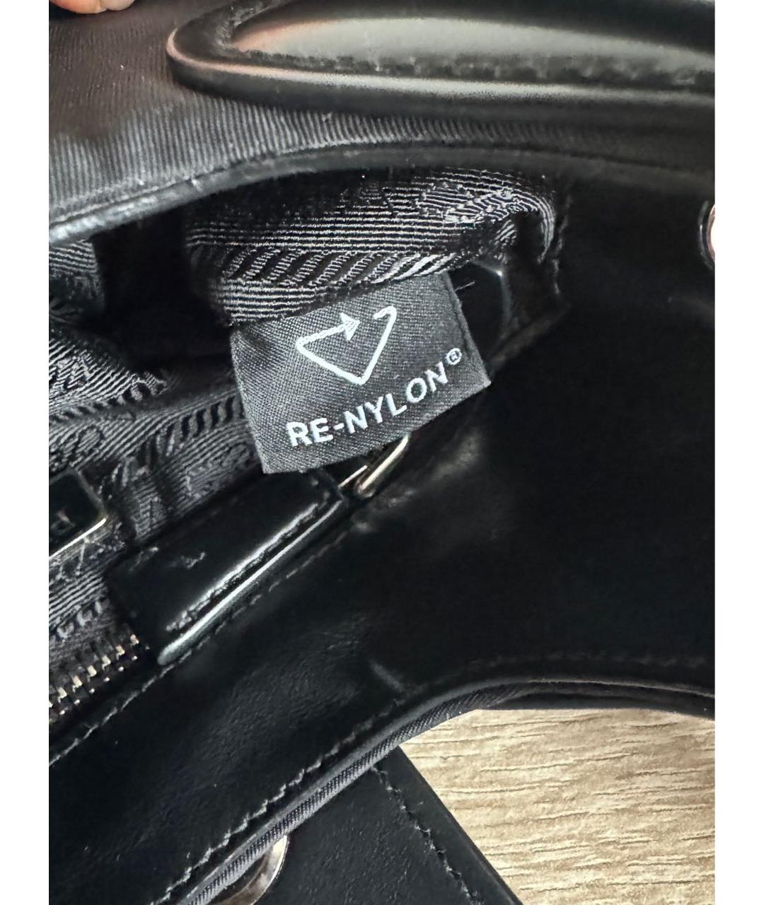 PRADA Черная сумка с короткими ручками, фото 8
