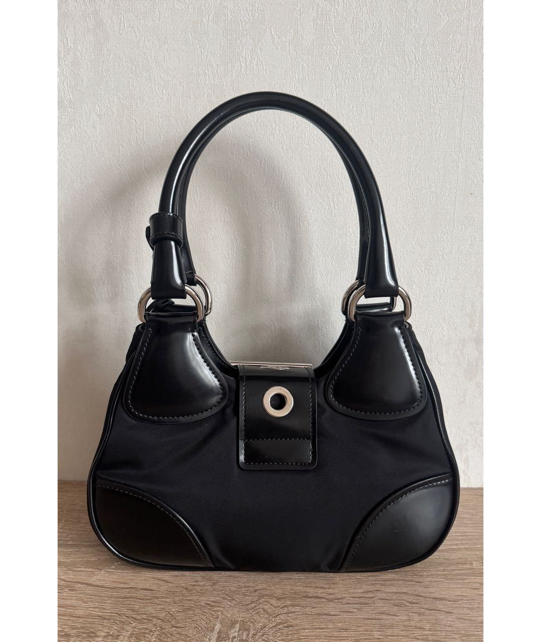 PRADA Черная сумка с короткими ручками, фото 2