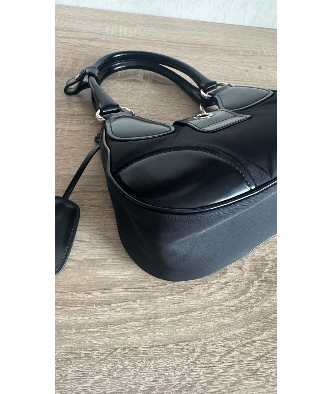 PRADA Черная сумка с короткими ручками, фото 6