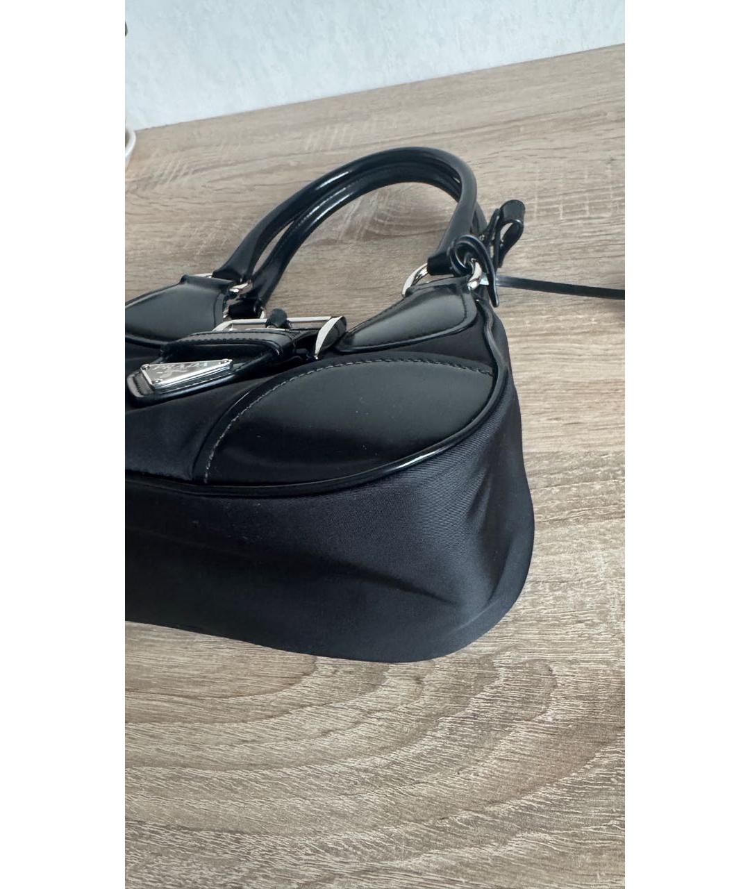 PRADA Черная сумка с короткими ручками, фото 4