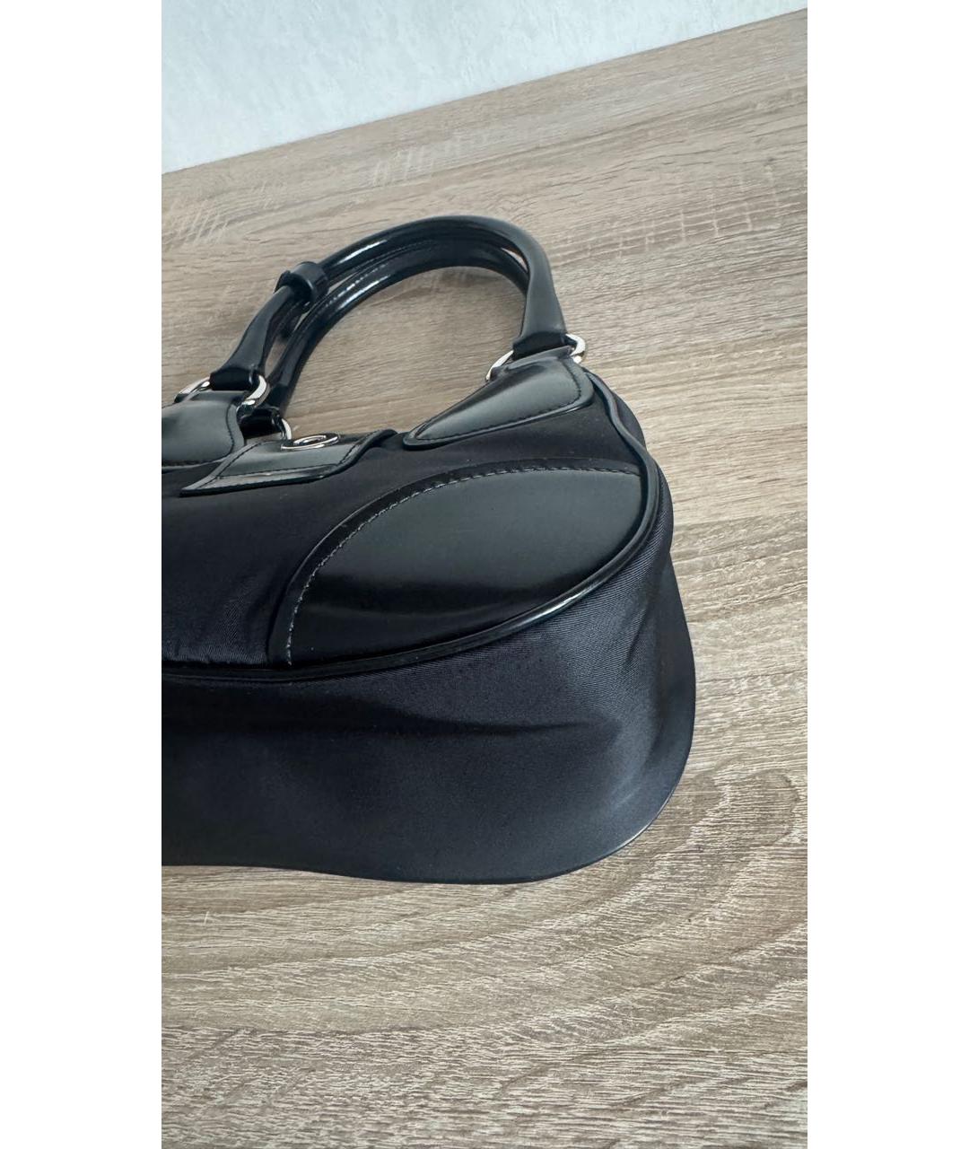 PRADA Черная сумка с короткими ручками, фото 5