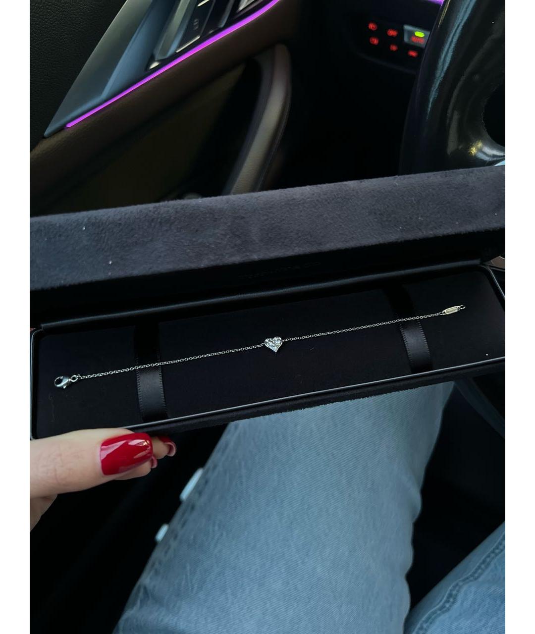 TIFFANY&CO Белый браслет из белого золота, фото 6