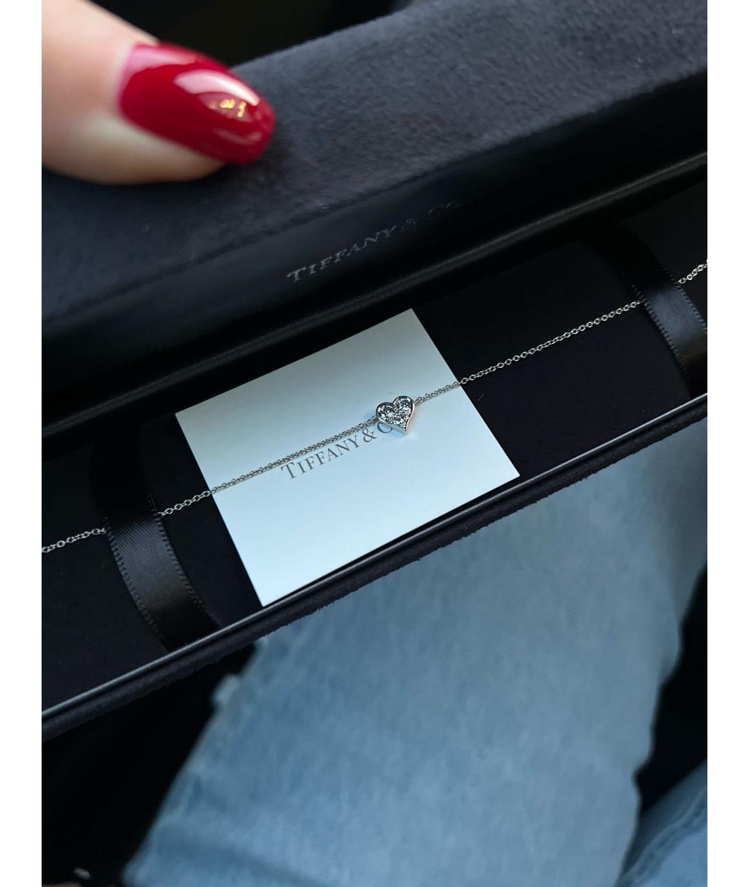 TIFFANY&CO Белый браслет из белого золота, фото 2