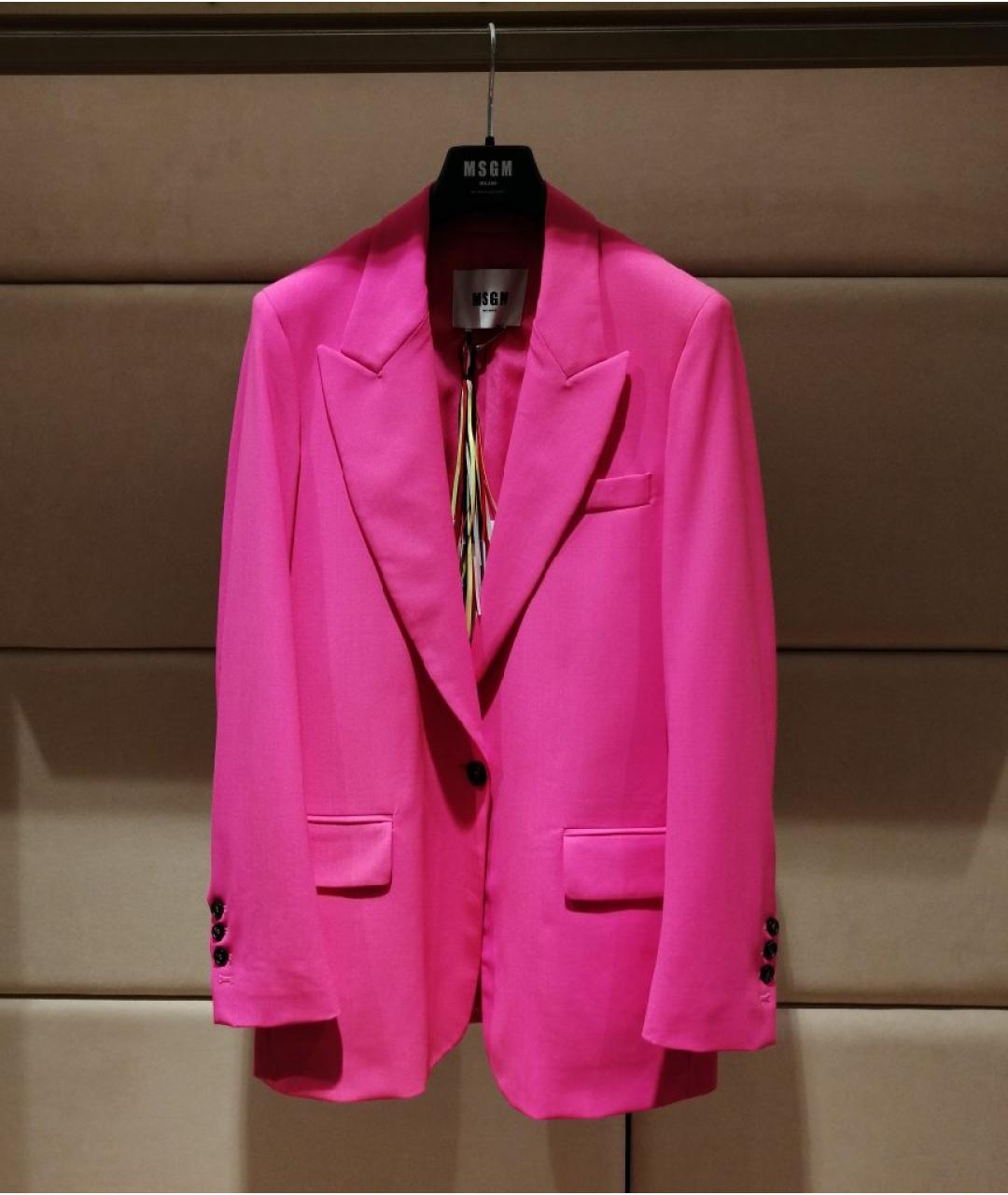 MSGM Фуксия жакет/пиджак, фото 3