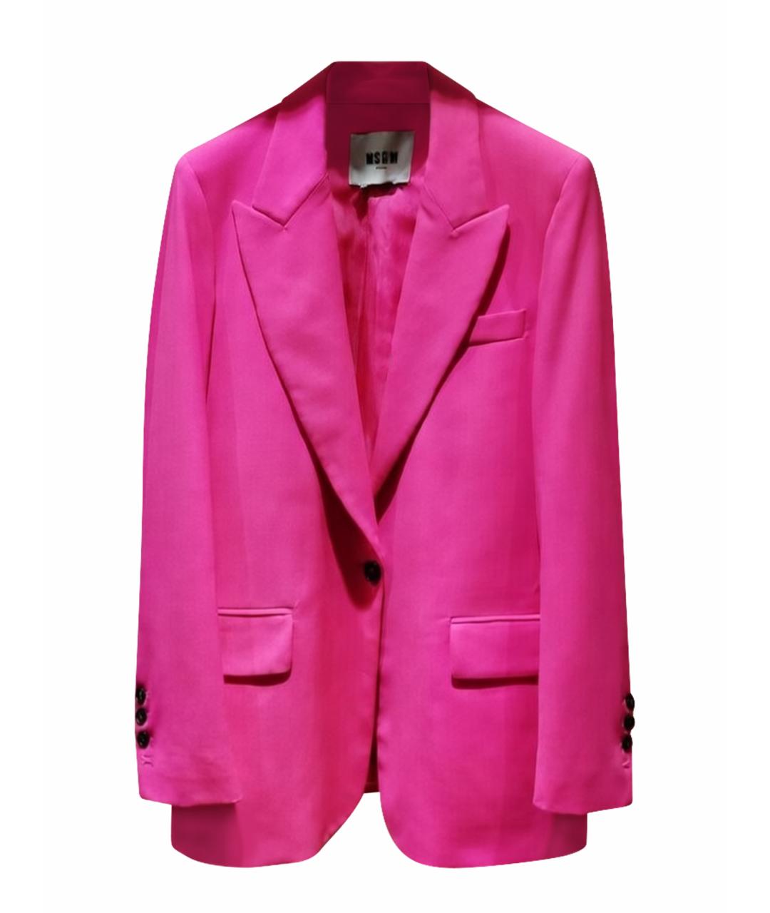 MSGM Фуксия жакет/пиджак, фото 1