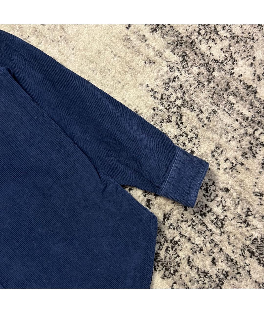 LEVI'S Темно-синяя хлопковая кэжуал рубашка, фото 3