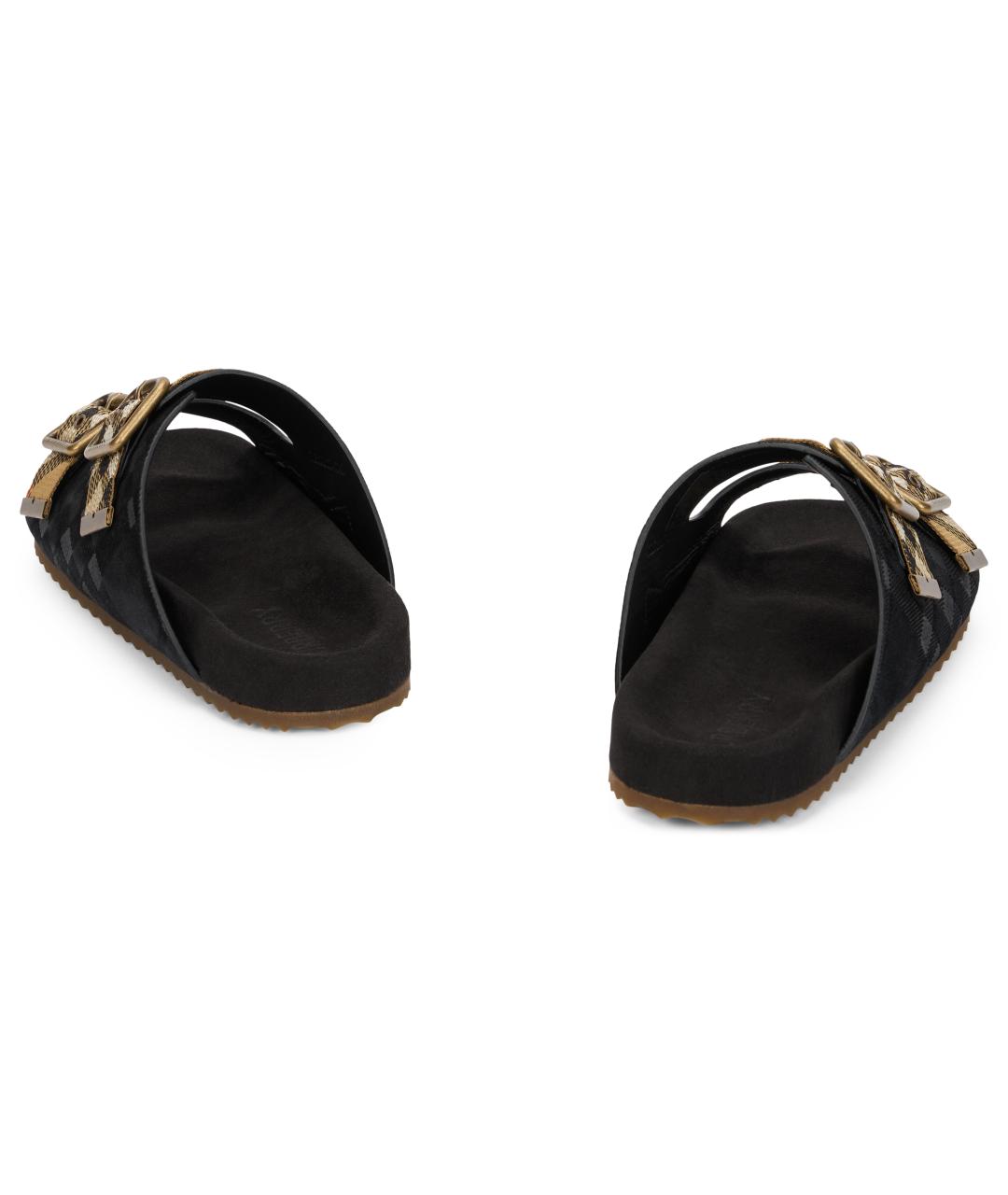 BURBERRY Мульти шлепанцы, фото 4