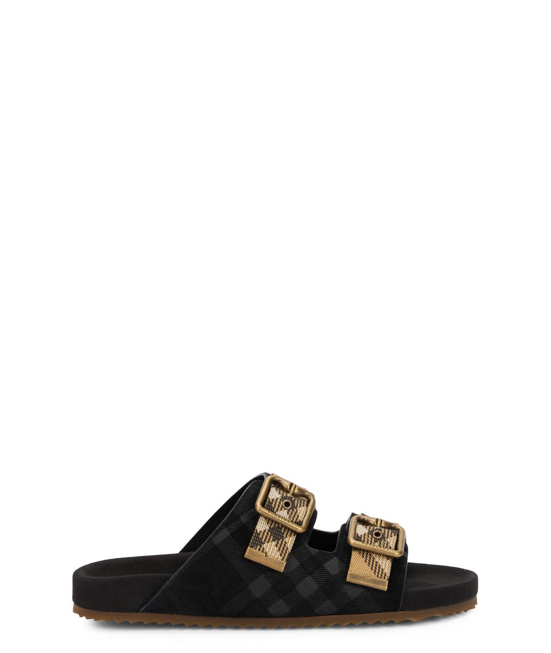 BURBERRY Мульти шлепанцы, фото 1