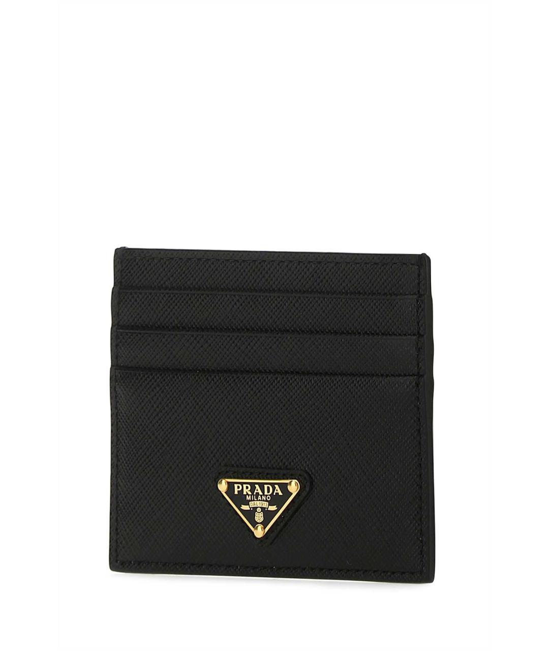 PRADA Черный кожаный кардхолдер, фото 2