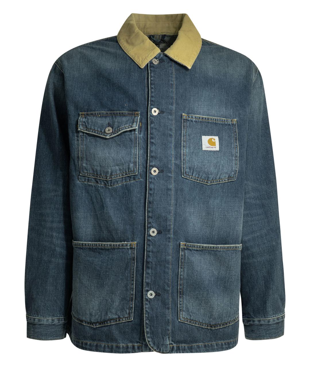 CARHARTT WIP Синяя хлопковая куртка, фото 1