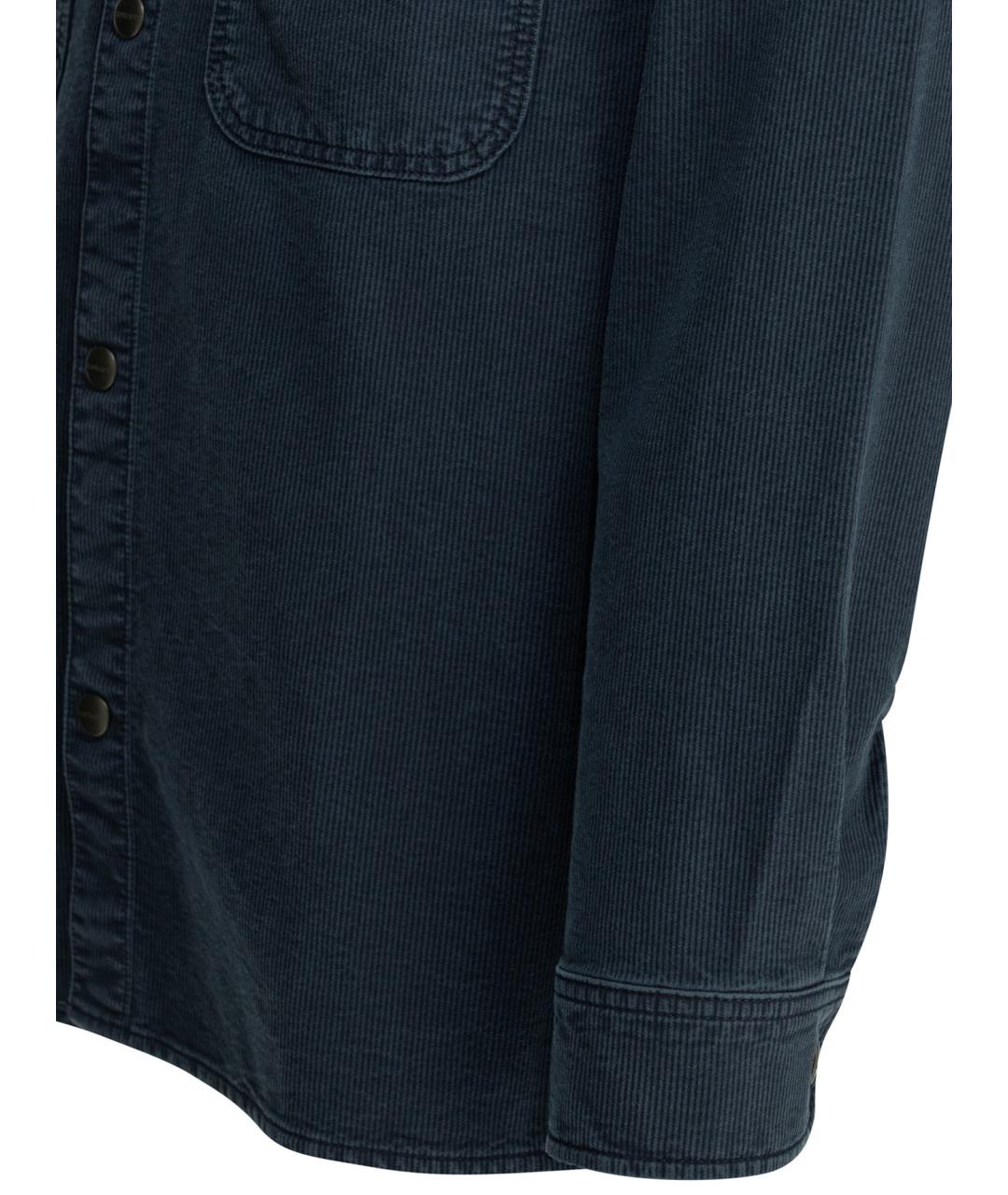 CARHARTT WIP Синяя хлопковая куртка, фото 4