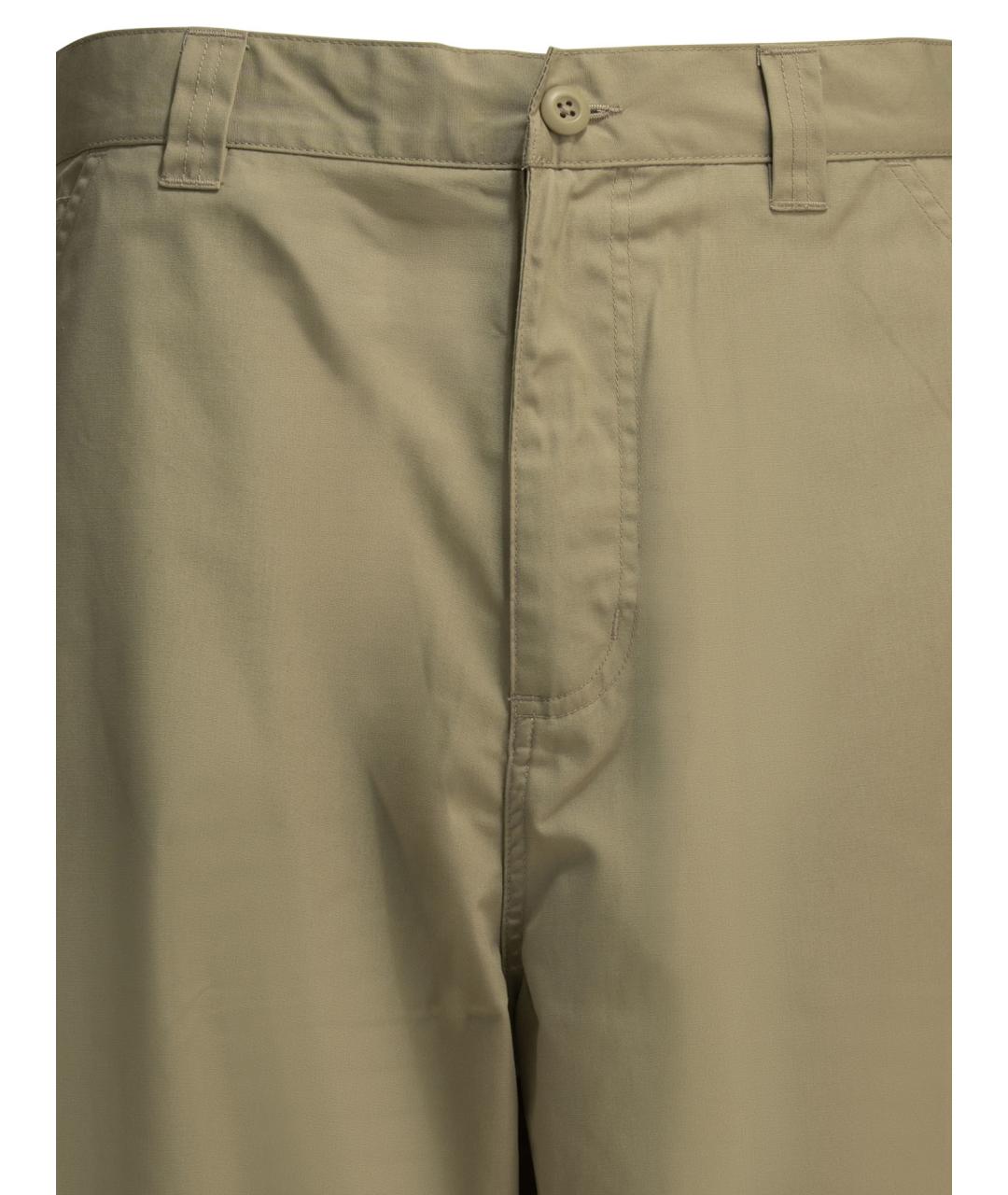 CARHARTT WIP Бежевые полиэстеровые повседневные брюки, фото 3