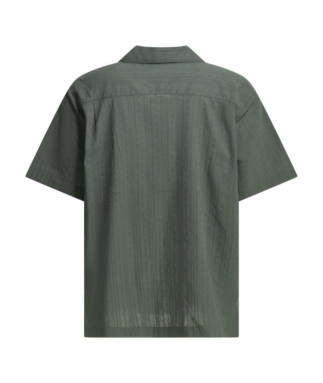 CARHARTT WIP Зеленая хлопковая кэжуал рубашка, фото 2