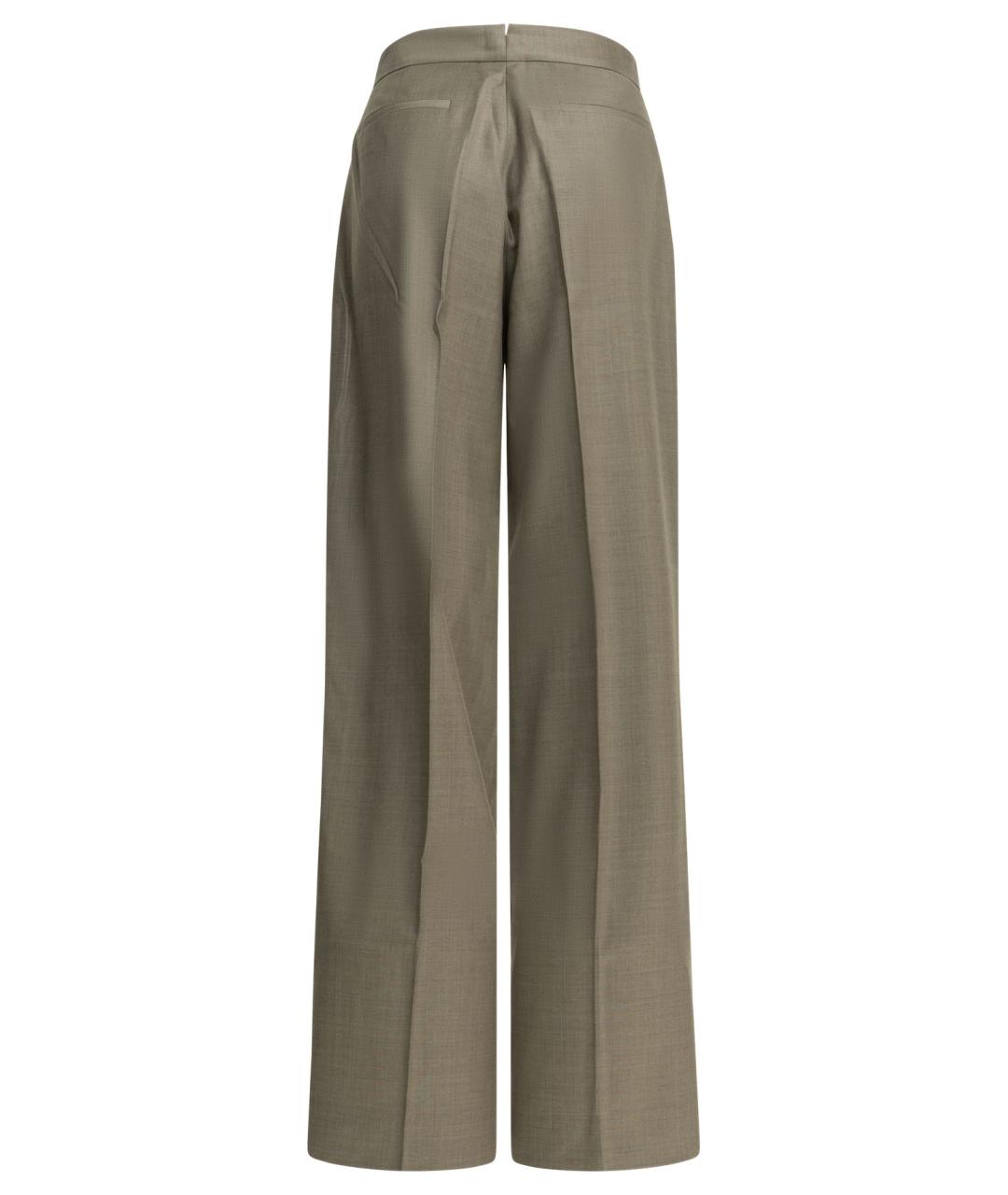 Sa Su Phi Коричневые шерстяные брюки широкие, фото 2