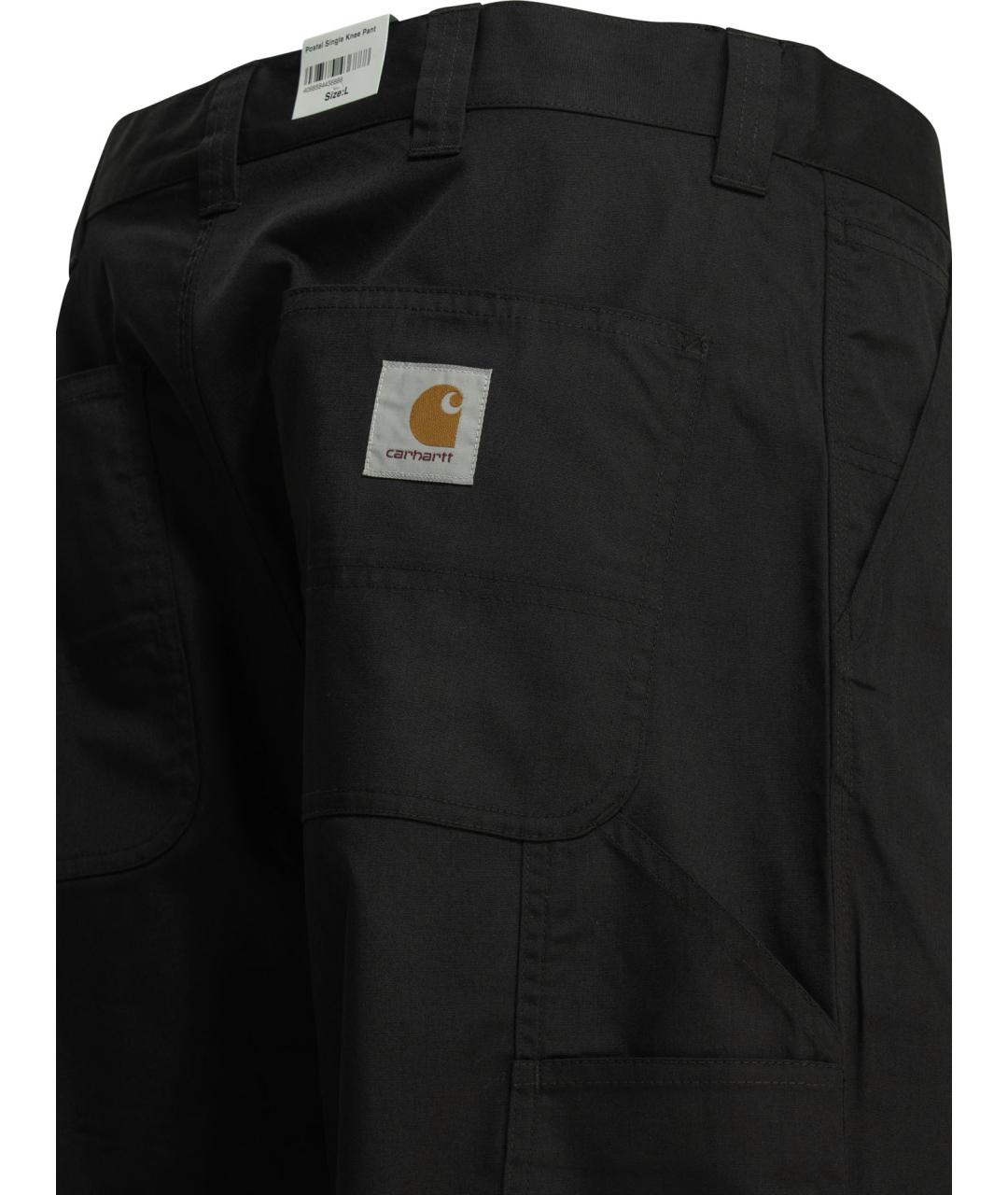 CARHARTT WIP Черные полиэстеровые повседневные брюки, фото 4