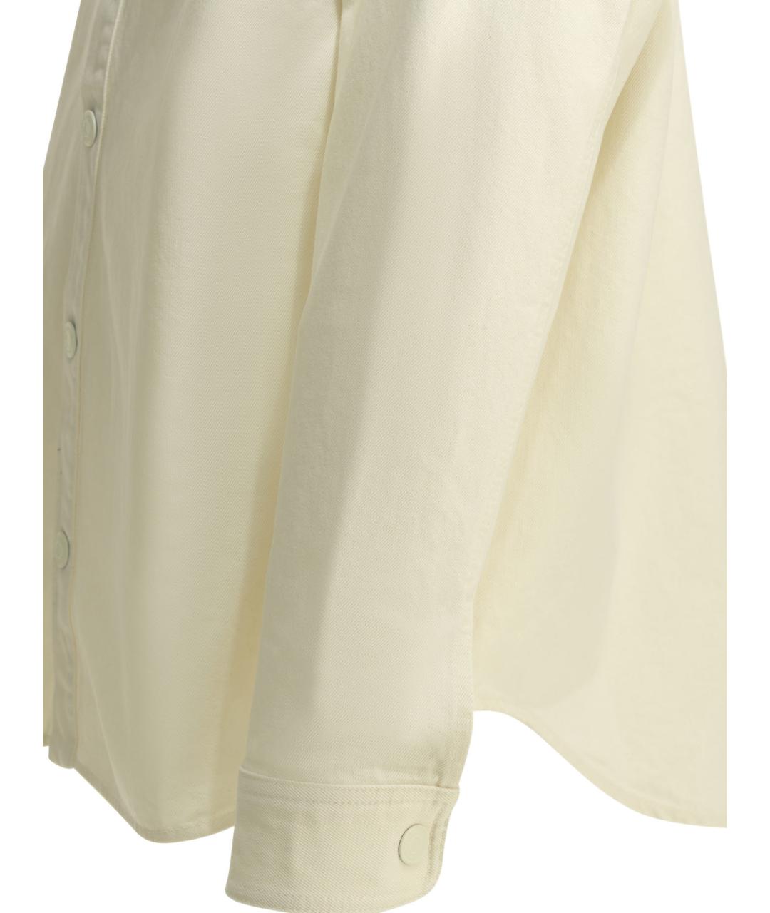 Ami Paris Белая хлопковая куртка, фото 4