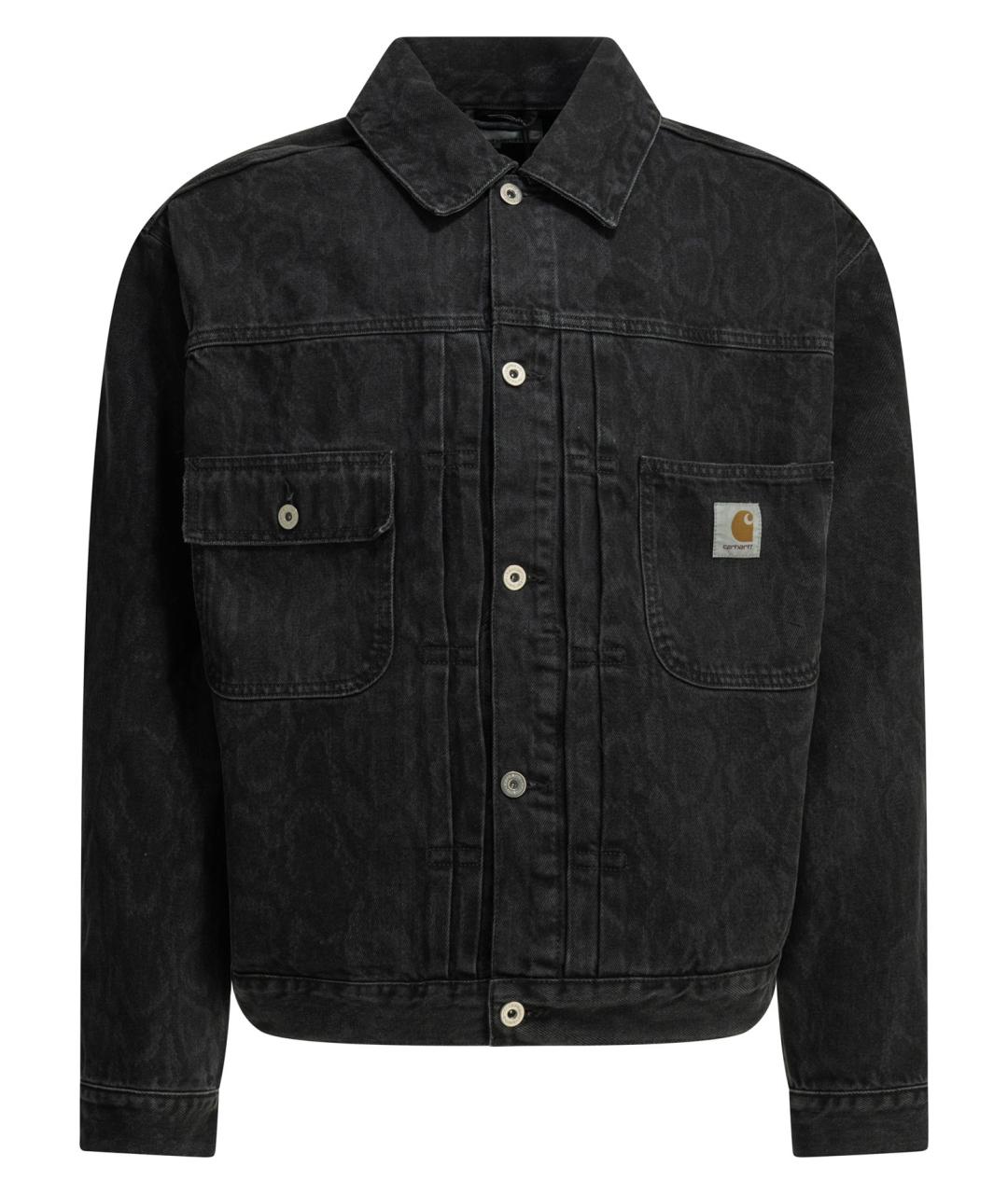 CARHARTT WIP Черная хлопковая куртка, фото 1