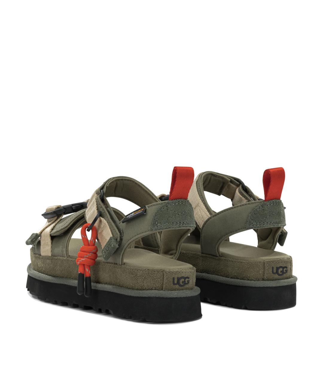 UGG AUSTRALIA Зеленые сандалии, фото 4