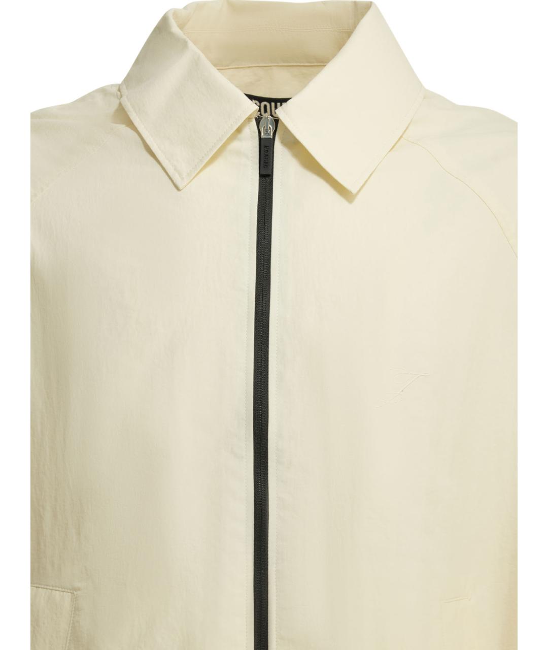 JACQUEMUS Белая полиамидовая куртка, фото 3