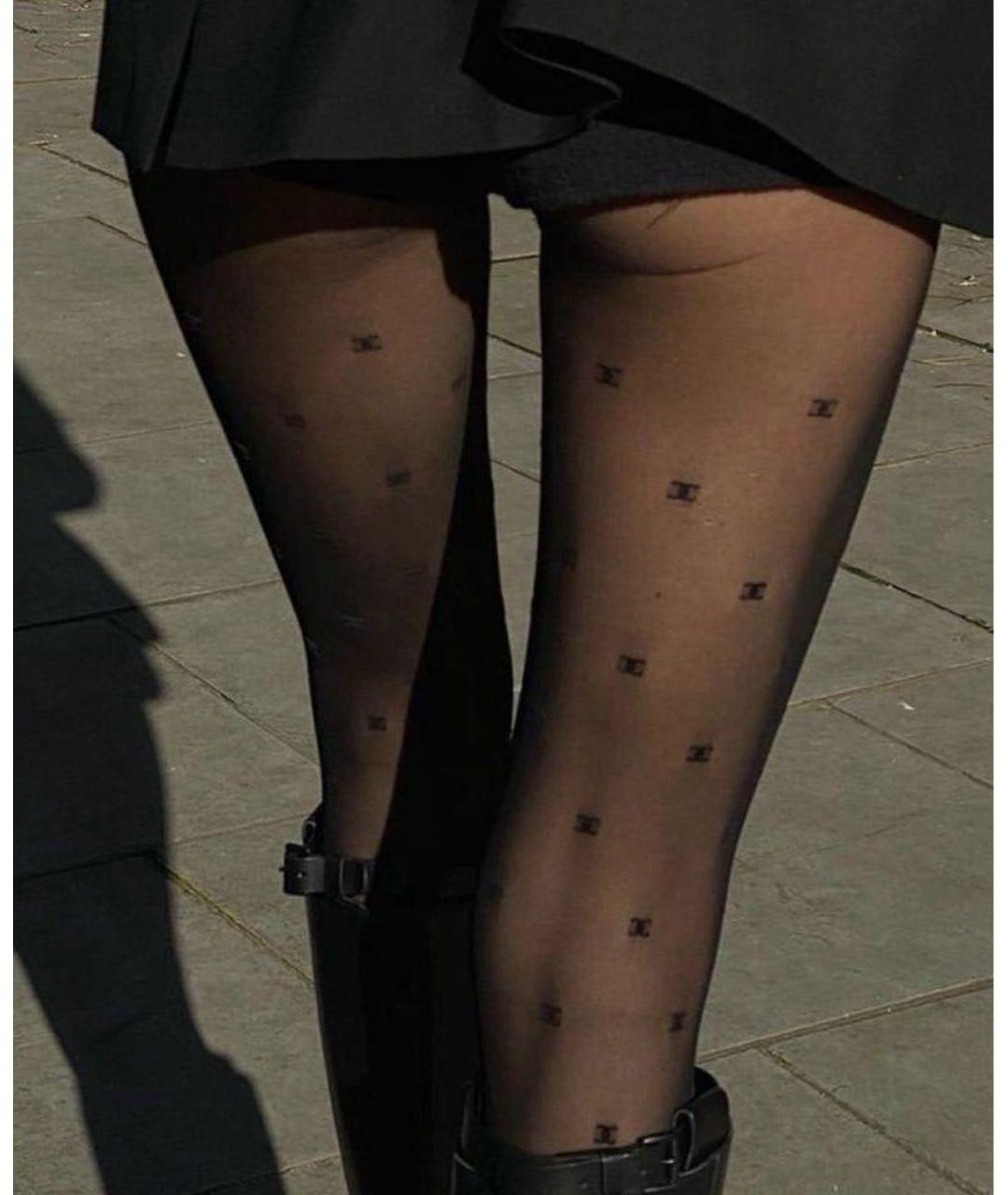 CHANEL Черные носки, чулки и колготы, фото 6