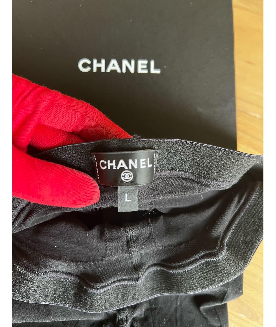 CHANEL Черные носки, чулки и колготы, фото 7