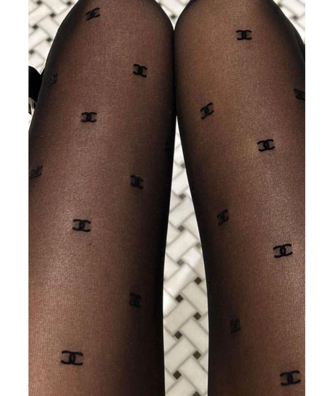 CHANEL Черные носки, чулки и колготы, фото 5