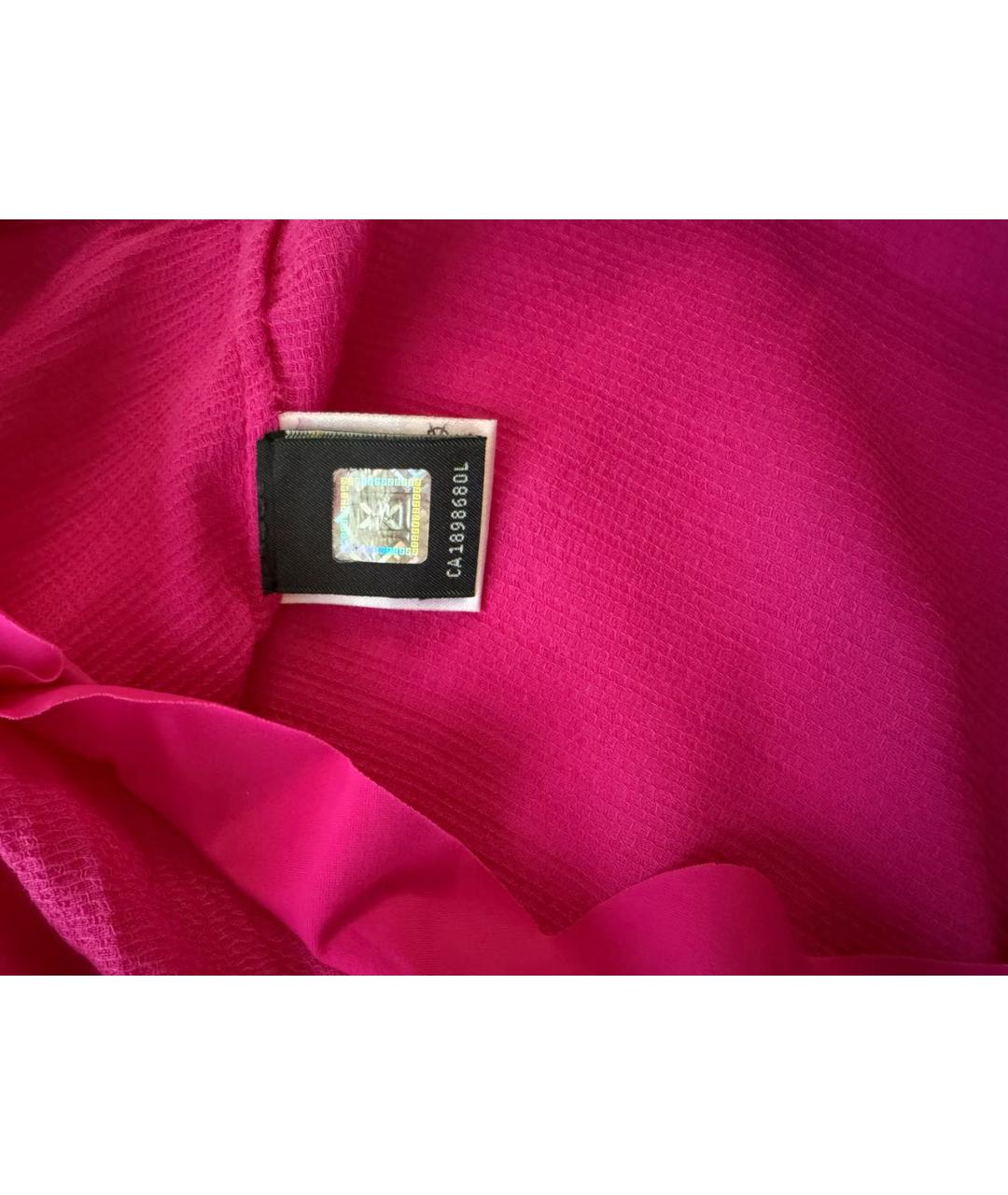 FENDI Фуксия хлопковая туника, фото 3
