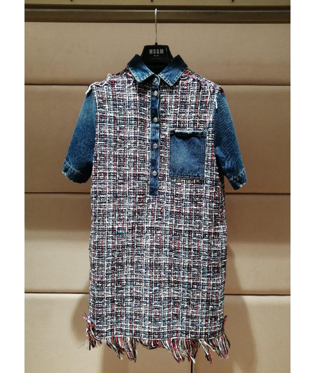 MSGM Мульти повседневное платье, фото 3