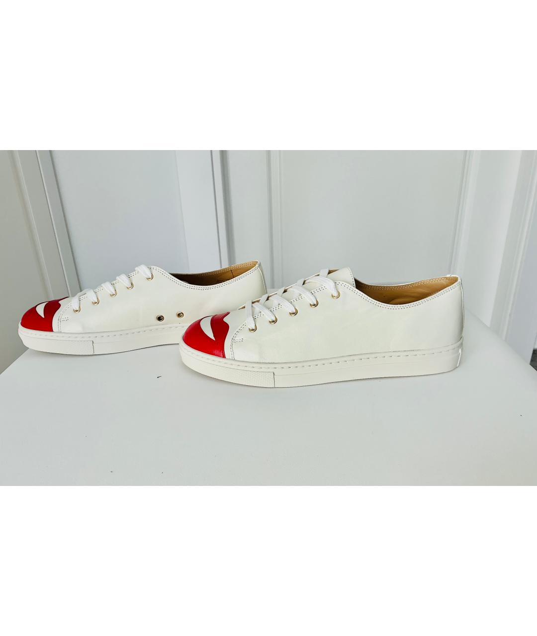 CHARLOTTE OLYMPIA Кожаные кеды, фото 7