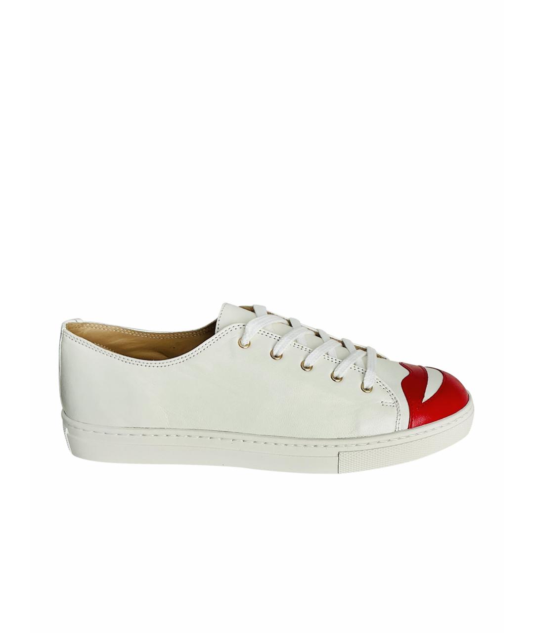 CHARLOTTE OLYMPIA Кожаные кеды, фото 1