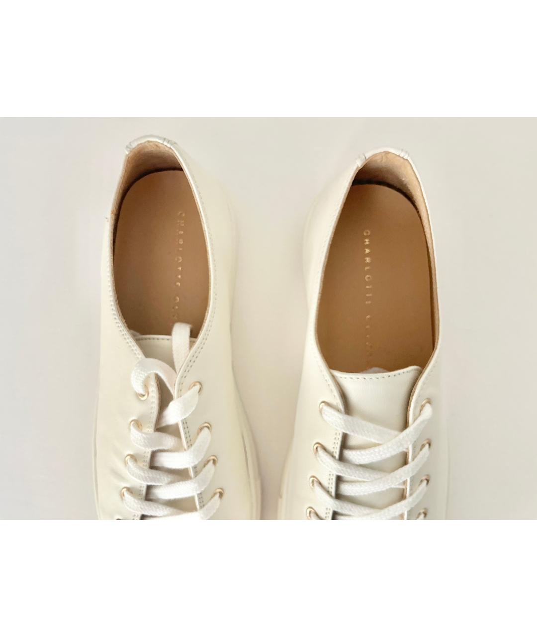 CHARLOTTE OLYMPIA Кожаные кеды, фото 5