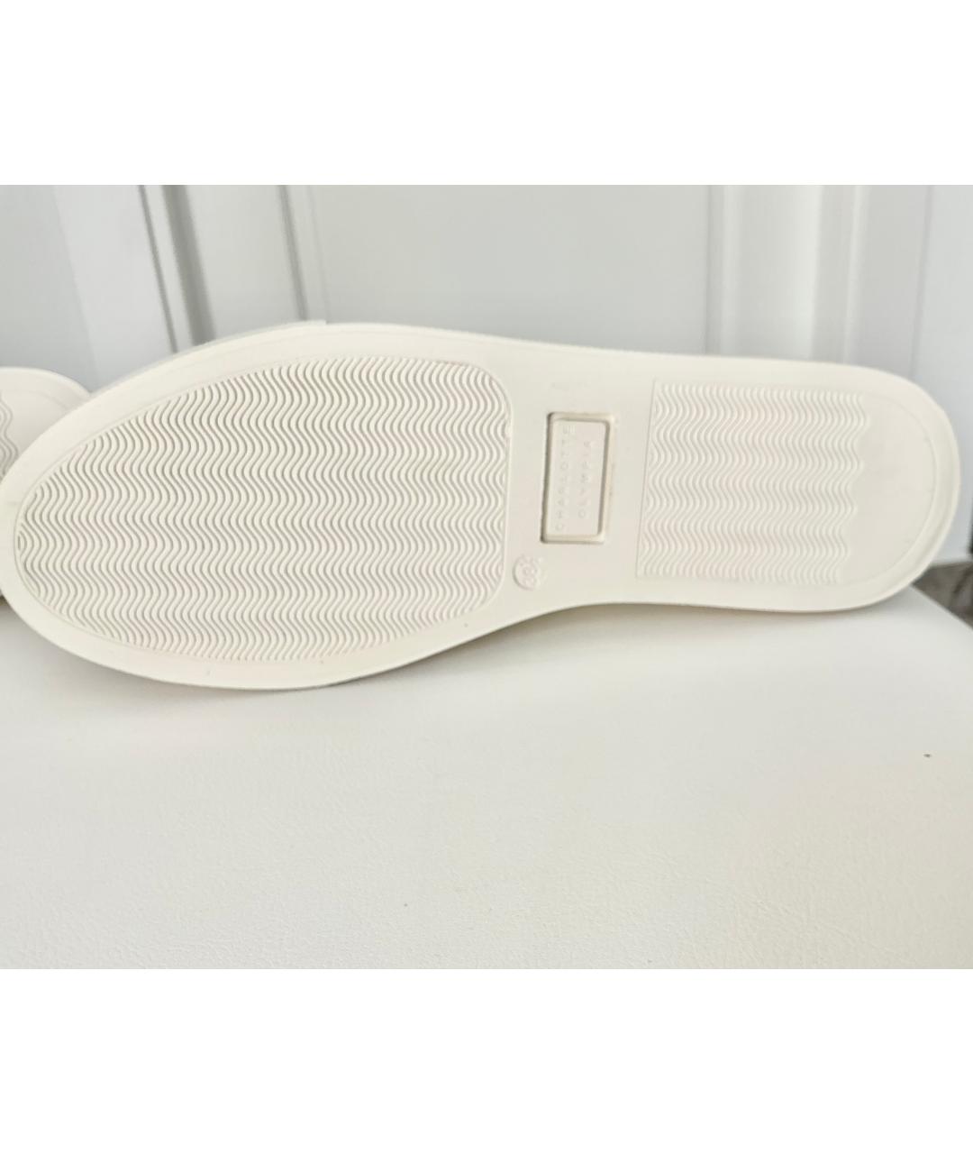 CHARLOTTE OLYMPIA Кожаные кеды, фото 4