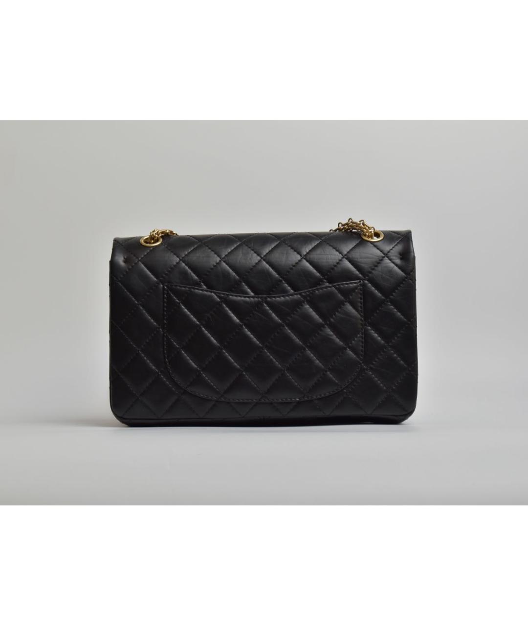 CHANEL Черная кожаная сумка через плечо, фото 3