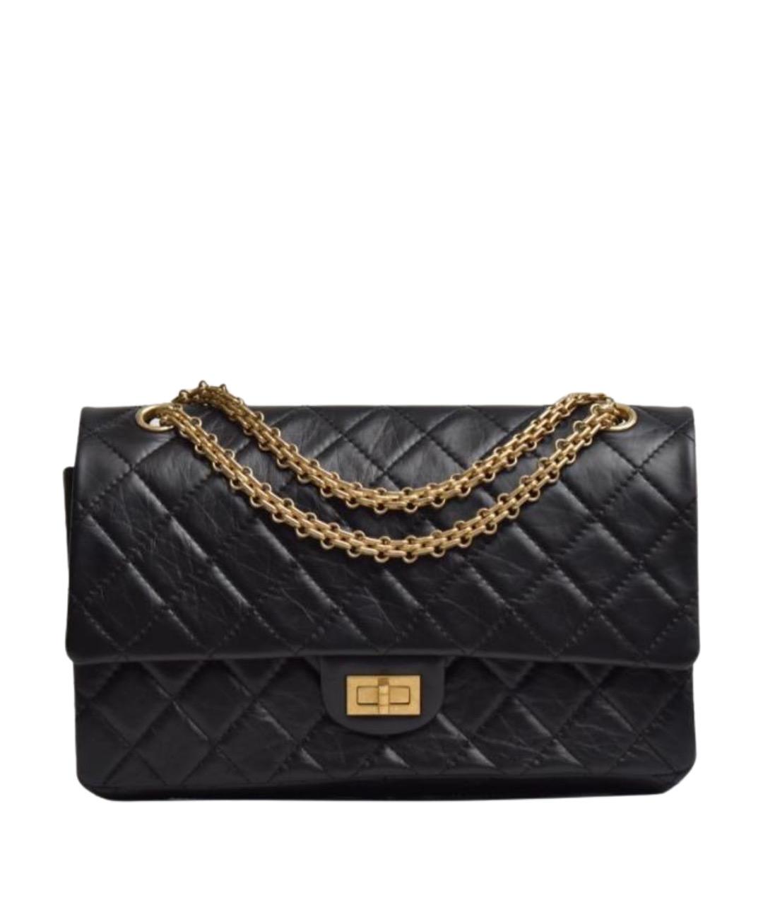 CHANEL Черная кожаная сумка через плечо, фото 1