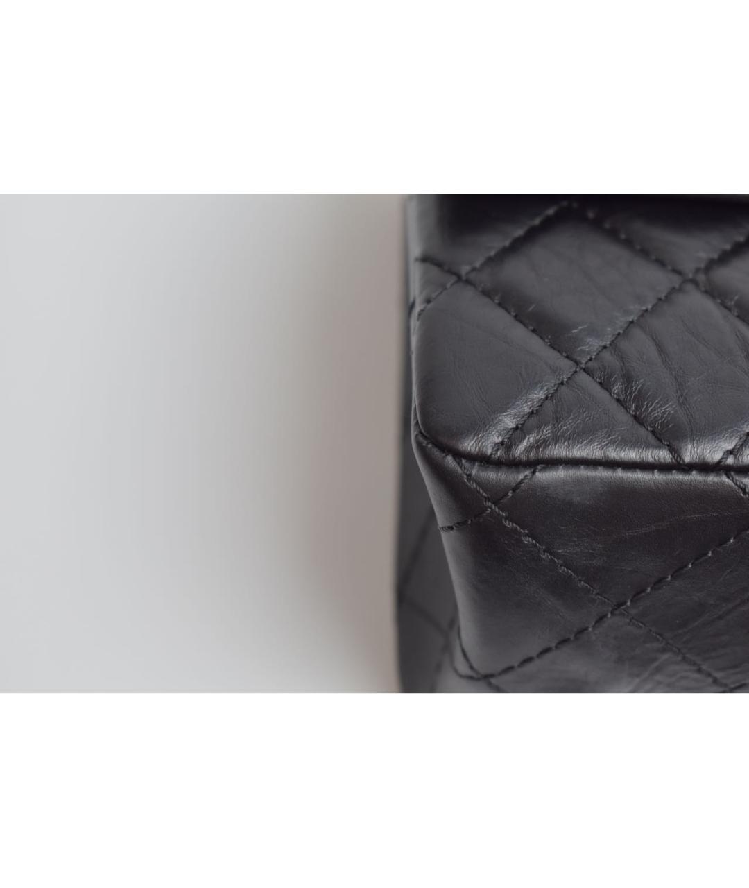 CHANEL Черная кожаная сумка через плечо, фото 6