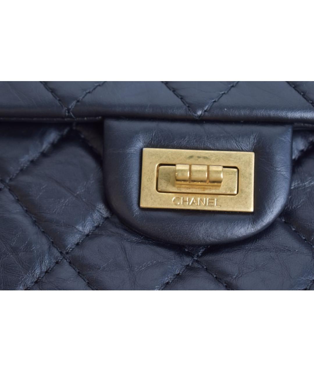CHANEL Черная кожаная сумка через плечо, фото 8