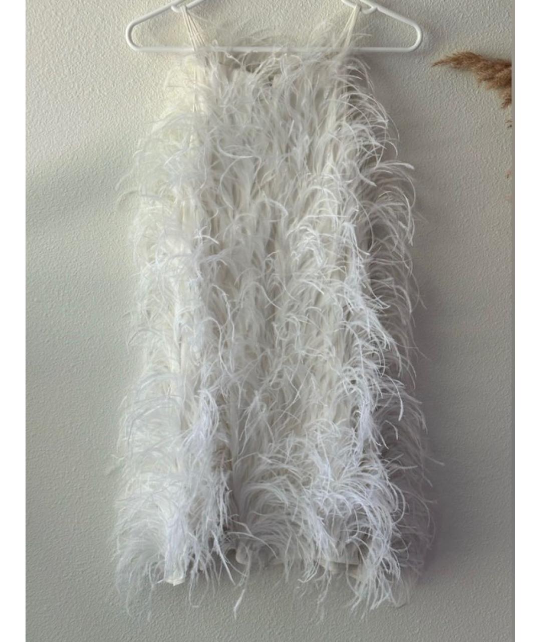 CULT GAIA Белое коктейльное платье, фото 8