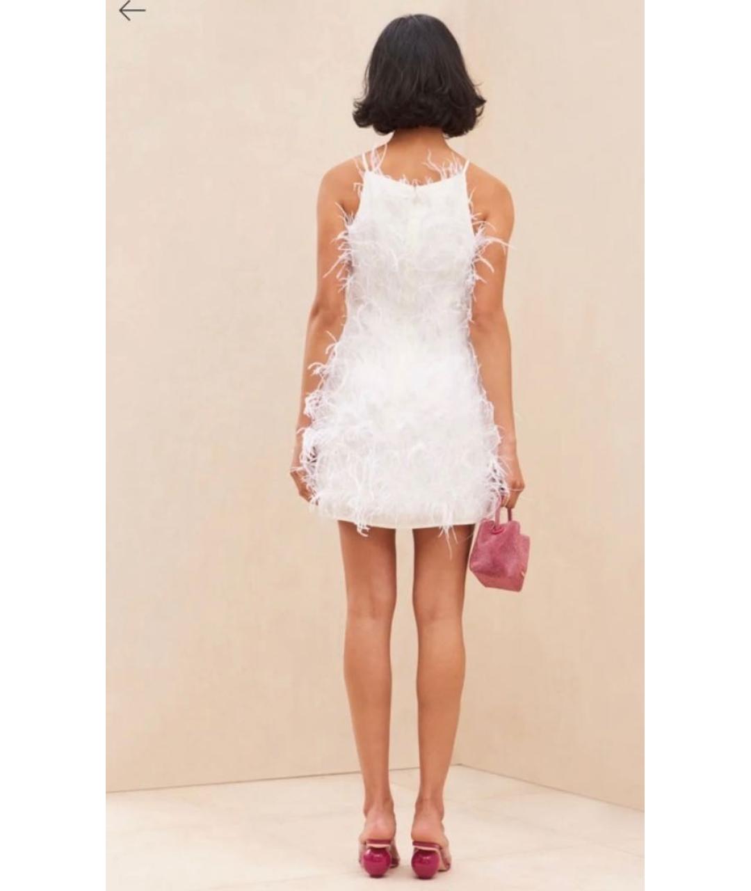 CULT GAIA Белое коктейльное платье, фото 4