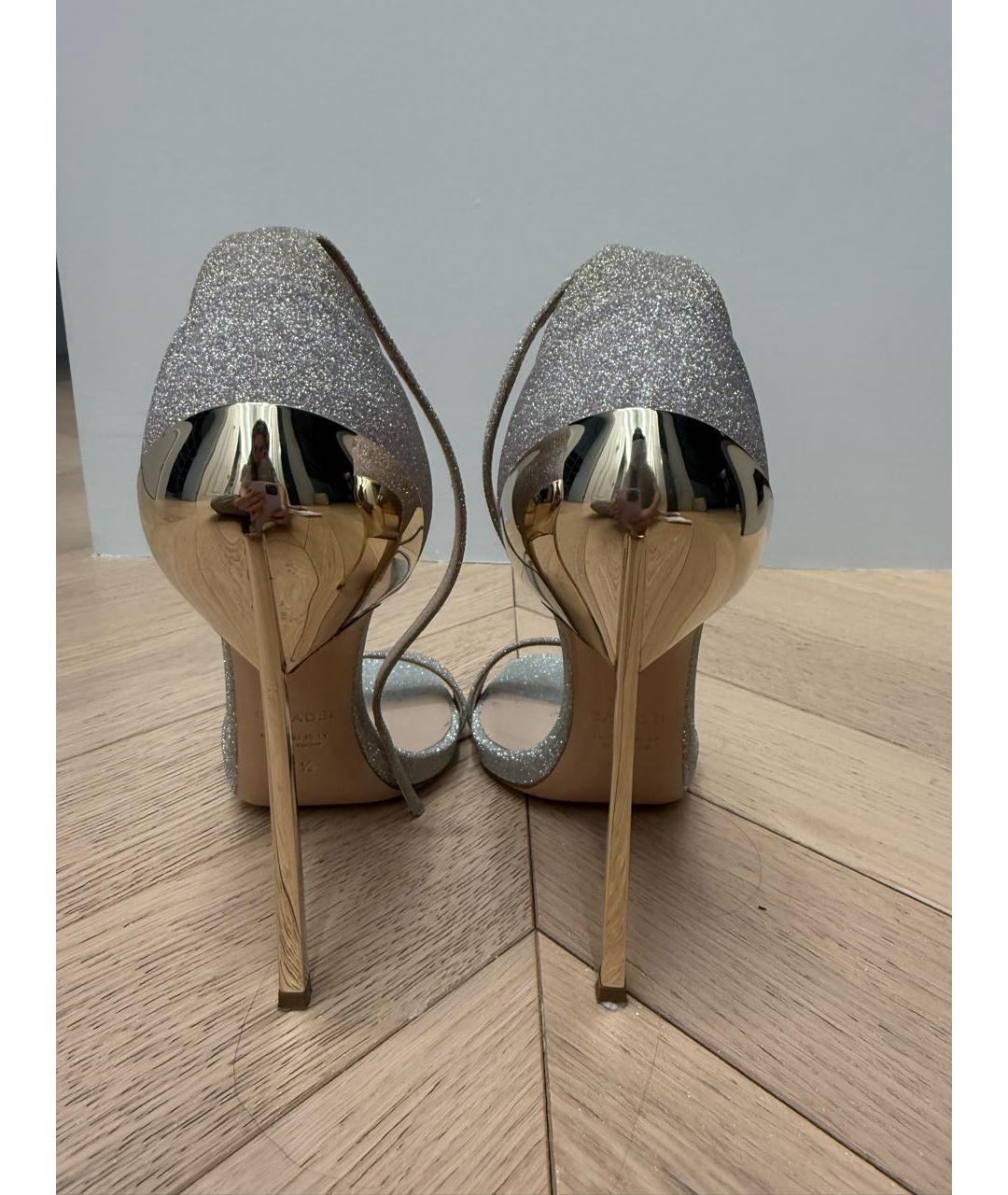 CASADEI Белые босоножки, фото 4