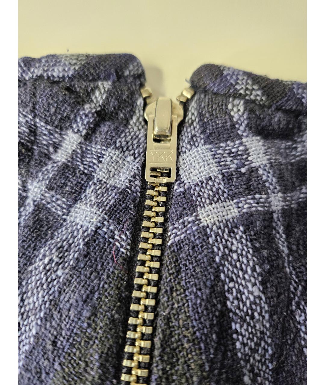 ISABEL MARANT Синяя шелковая блузы, фото 7