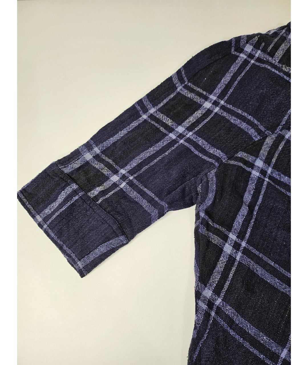 ISABEL MARANT Синяя шелковая блузы, фото 6