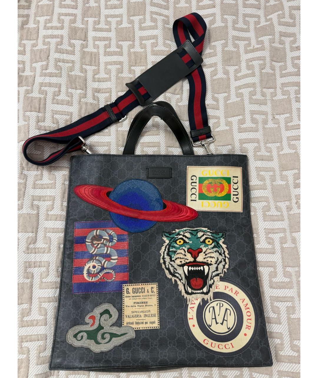 GUCCI Черная сумка через плечо, фото 4