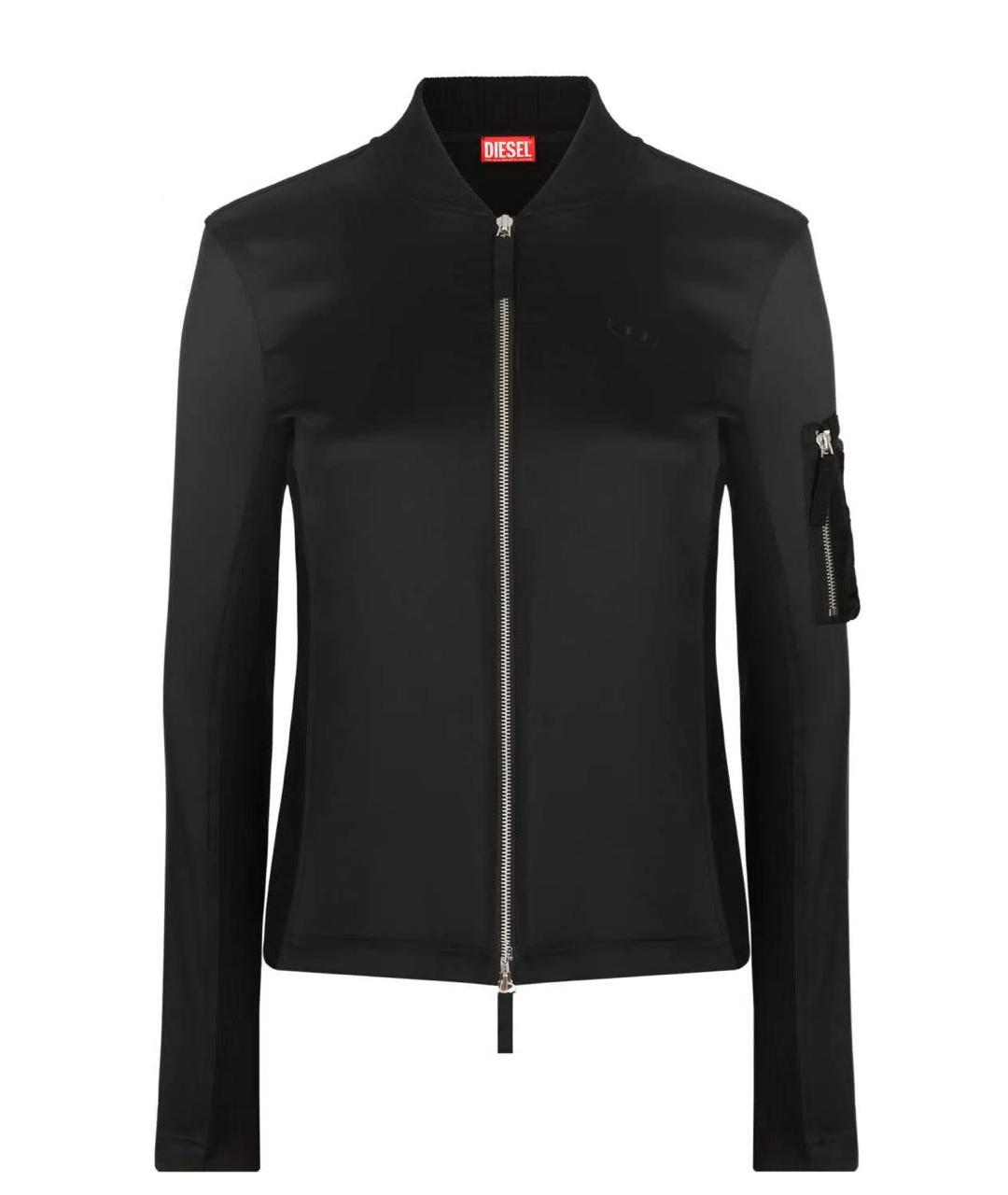DIESEL Черная ацетатная куртка, фото 9