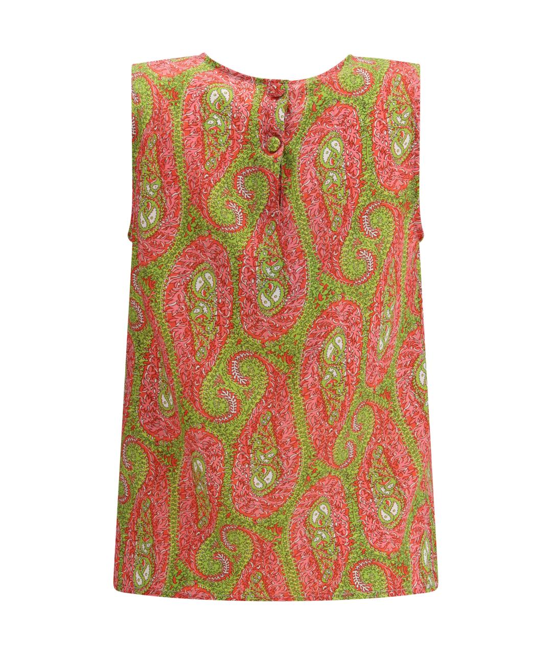 ETRO Мульти полиэстеровая майка, фото 2