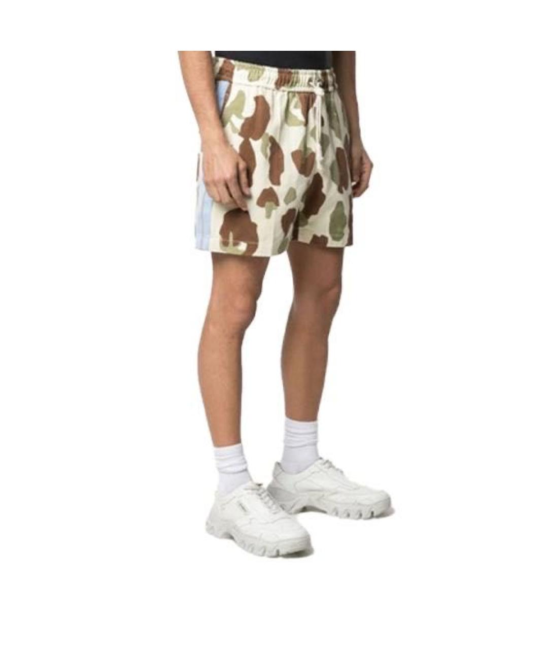 PALM ANGELS Бежевые шорты, фото 2